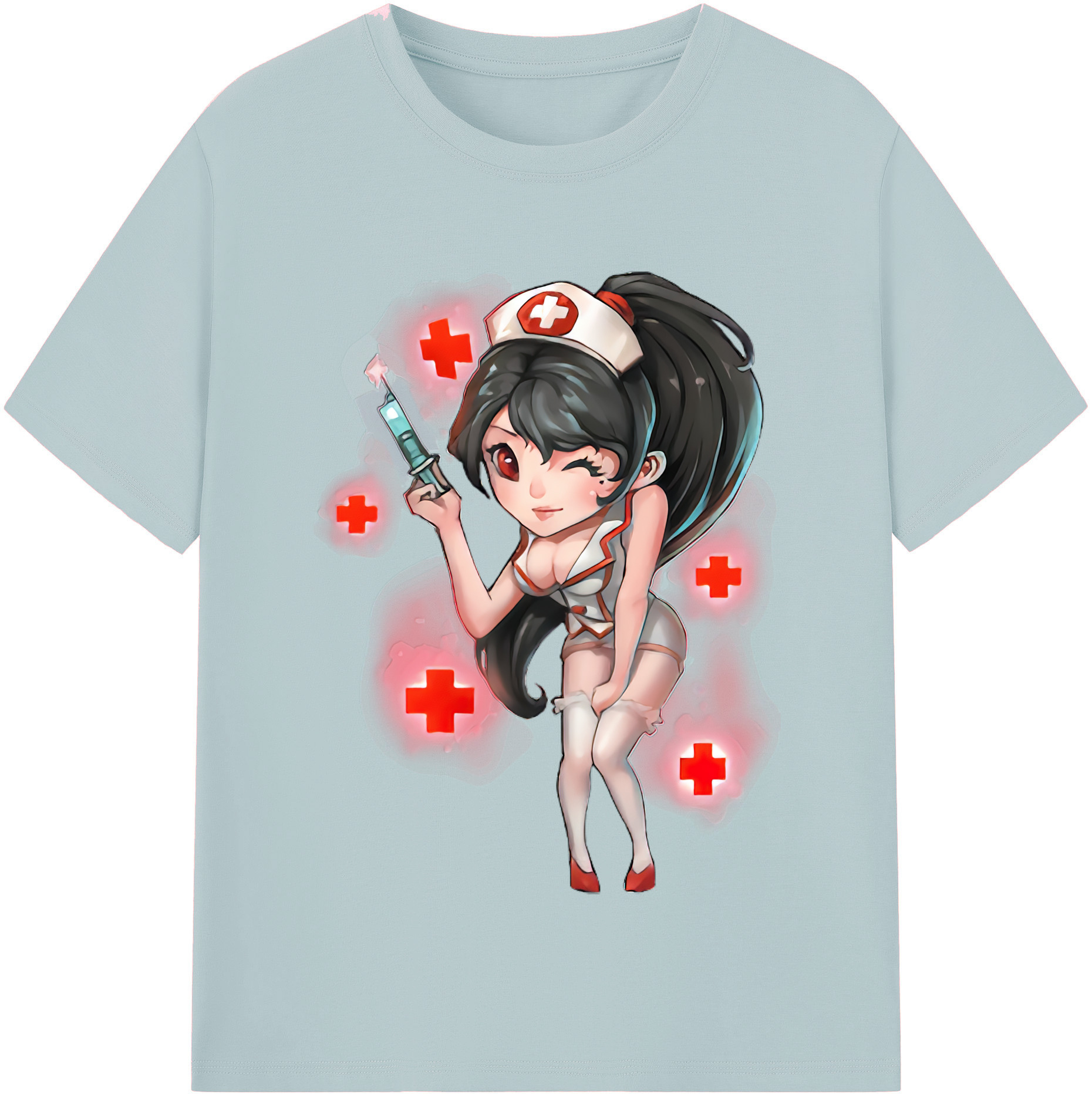 リーグ・オブ・レジェンド League of Legends LOL 綿100％半袖Tシャツ（フロントプリント）